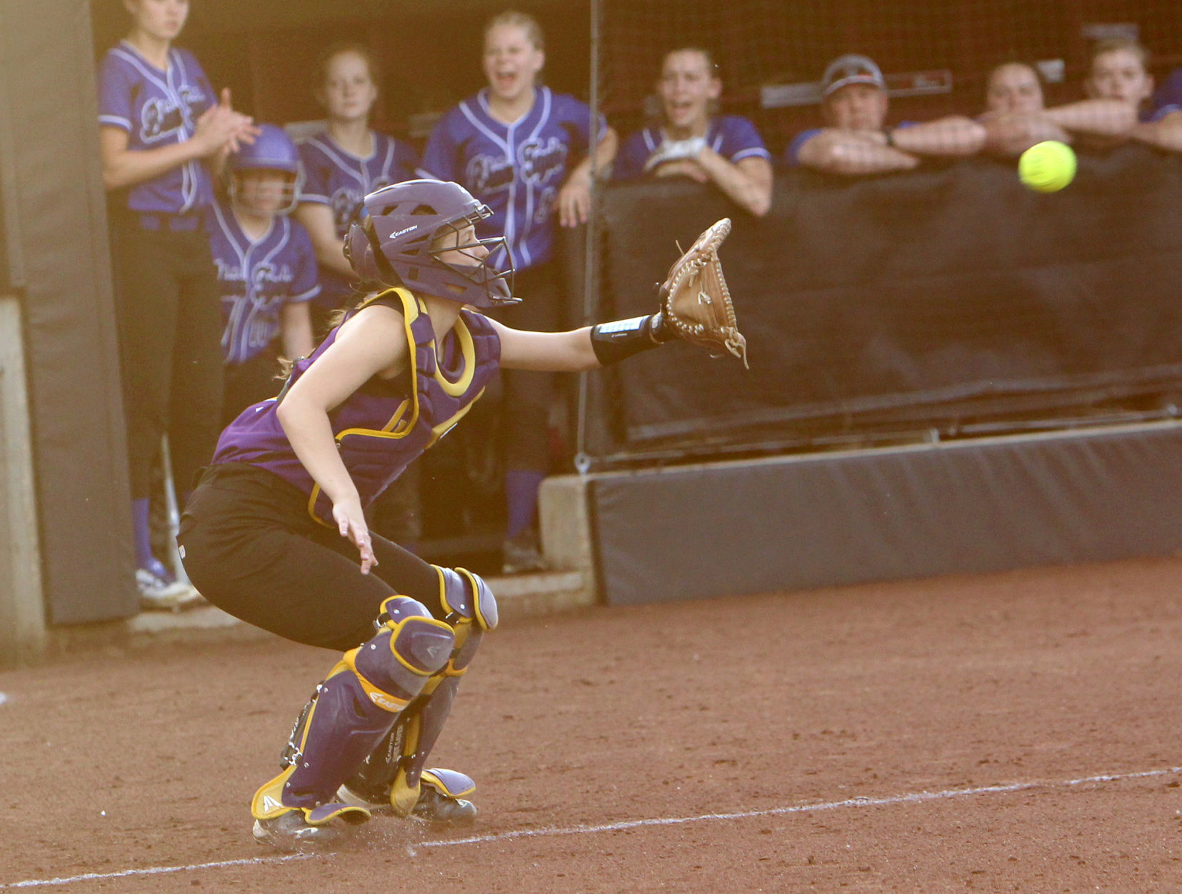 Gilman vs Blair-Taylor softball at Division 5 state semifinals 6-6-19